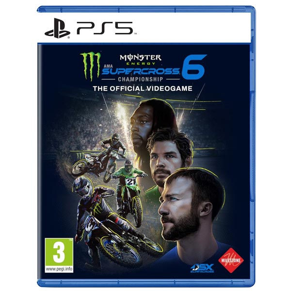 Monster Energy Supercross 6 [PS5] - BAZÁR (használt termék)