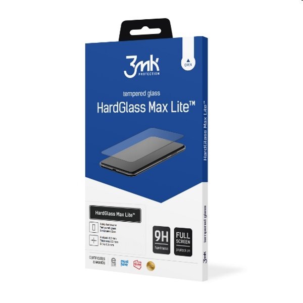 Védőüveg 3mk HardGlass Max Lite for Moto G60/G60s, fekete