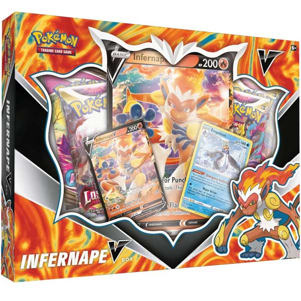 PKM Infernape September V Box (Pokémon) - OPENBOX (Bontott csomagolás, teljes garancia) PKM Infernape September V Box (Pokémon) - OPENBOX (Bontott csomagolás, teljes garancia)