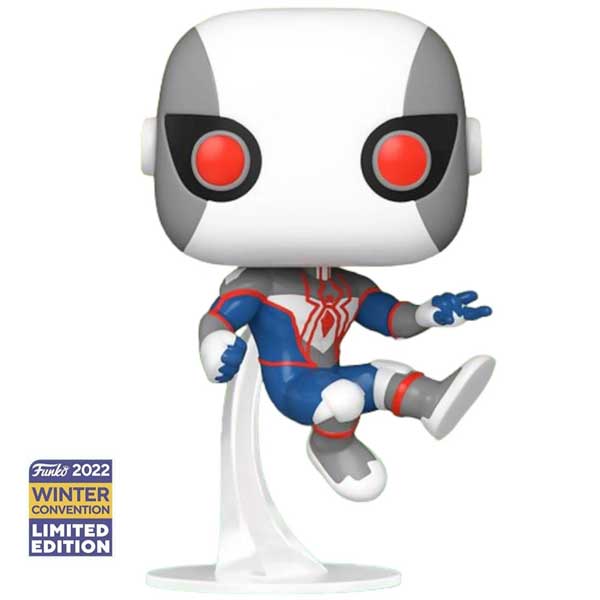 POP! Spider Man Bug Eyes Armor (Marvel) 2022 Winter Convention Limitált Kiadás