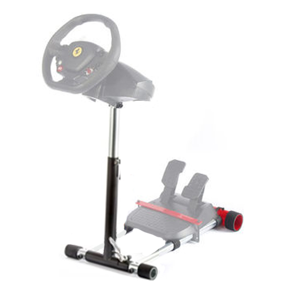 Wheel Stand Pro DELUXE V2, kormány és pedálok állványa Thrustmaster SPIDER, T80/T100,T150,F458/F430 számára, Fekete-OPENBOX