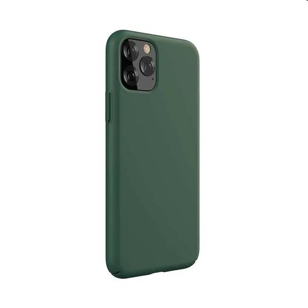 Devia Nature Series Silicone Case tok Apple iPhone 11 Pro számára, zöld