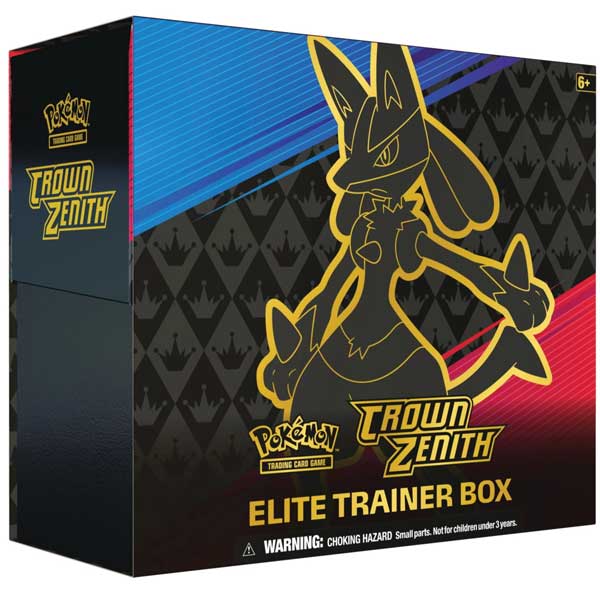 Pokémon TCG Sword & Shield 12.5 Crown Zenith Elite Trainer Box (Pokémon) Kártyajáték Pokémon TCG Sword & Shield 12.5 Crown Zenith Elite Trainer Box (Pokémon) Kártyajáték