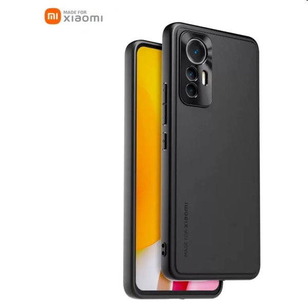 Made for Xiaomi TPU Tok for Xiaomi 12 Lite 5G, fekete