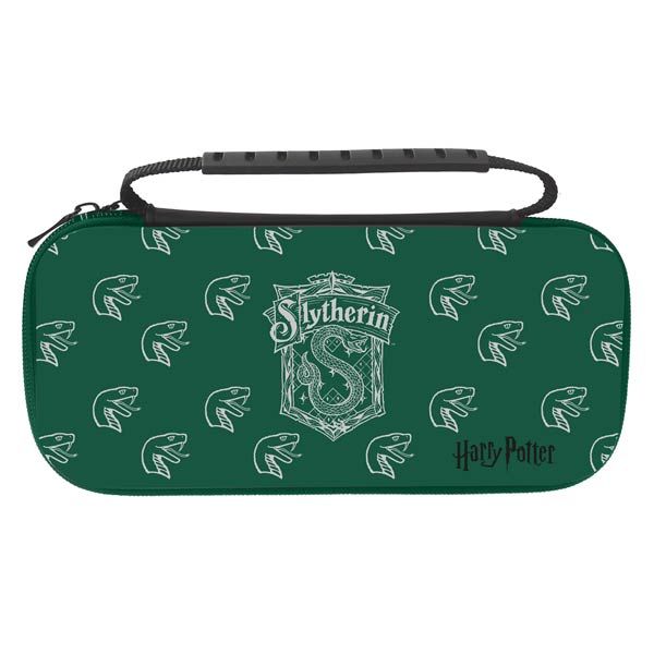 Védőtok Harry Potter Slytherin Nintendo Switch számára, zöld Védőtok Harry Potter Slytherin Nintendo Switch számára, zöld