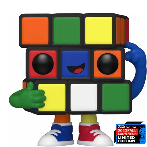 POP! Retro Toys: Rubik’s Cube 2022 Fall Convention Limited Kiadás POP! Retro Toys: Rubik’s Cube 2022 Fall Convention Limited Kiadás