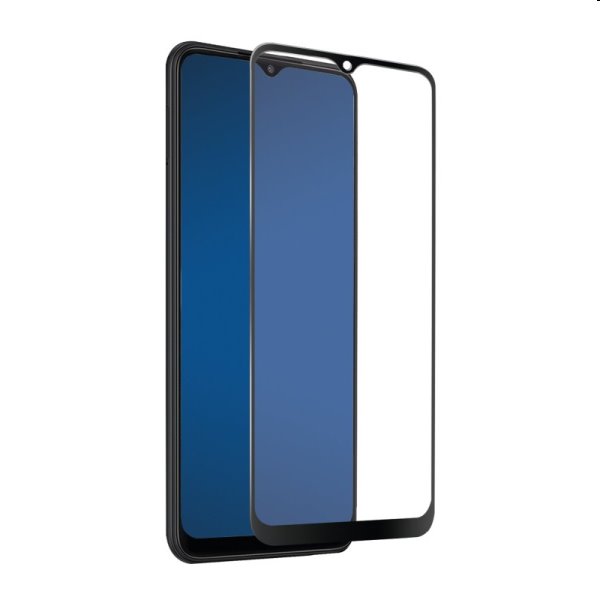 SBS Full Cover edzett üveg Samsung Galaxy A23 5G számára, Fekete