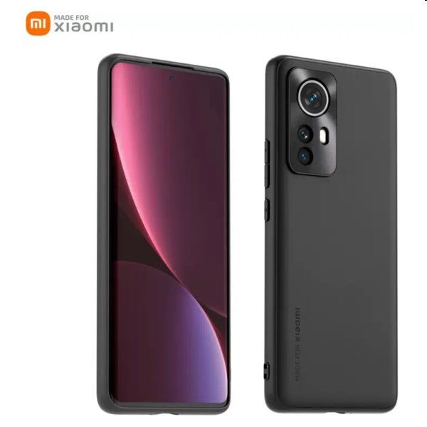 Made for Xiaomi TPU Tok for Xiaomi 12 Pro, fekete