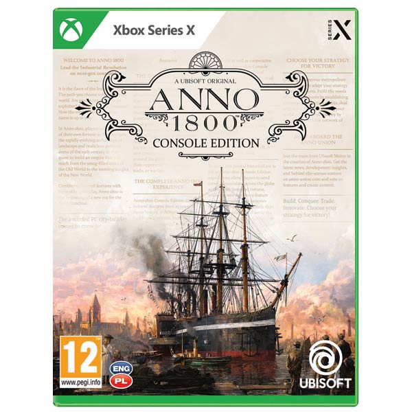 Anno 1800 (Console Kiadás) [XBOX Series X] - BAZÁR (használt termék)