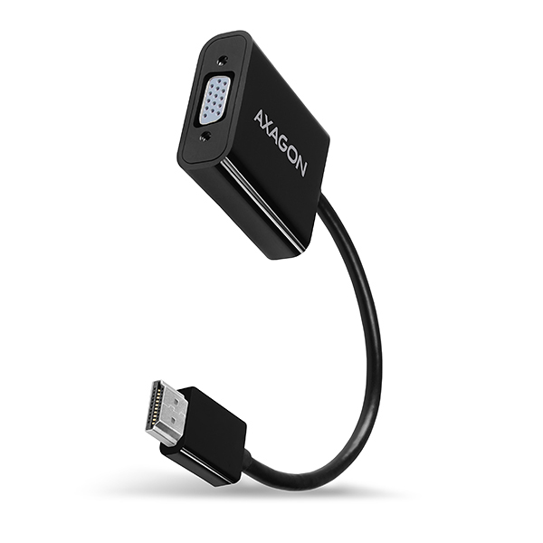 AXAGON RVH-VGAN, HDMI -> VGA redukció / adapter, FullHD, audio kimenet, micro USB csatlakozó akciós termékkép 1