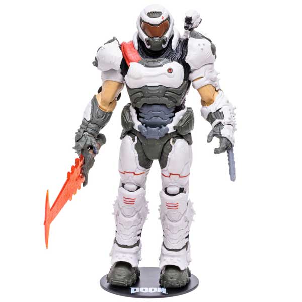 Figura Doom Slayer White Armor Gold Label Series (Doom Eternal) Figura Doom Slayer White Armor Gold Label Series (Doom Eternal)