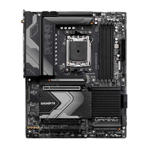 Gigabyte X670 Játékos X AX, AMD X670, AM5, 4xDDR5, ATX alaplap