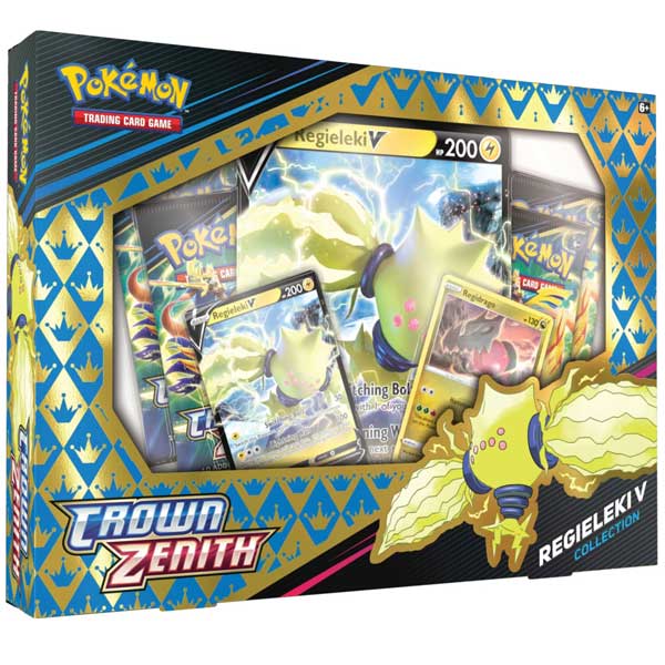Kártyajáték Pokémon TCG: Sword & Shield 12.5 Crown Zenith Regieleki V Box (Pokémon)