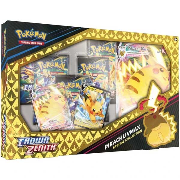 Kártyajáték Pokémon TCG: Sword & Shield 12.5 Crown Zenith Pikachu VMAX Special Collection (Pokémon) Kártyajáték Pokémon TCG: Sword & Shield 12.5 Crown Zenith Pikachu VMAX Special Collection (Pokémon)