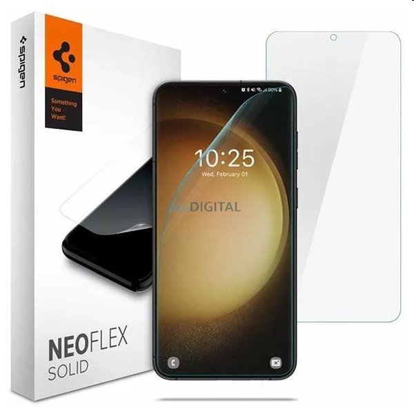 Védőfólia Spigen Film Neo Flex for Samsung Galaxy S23, 2 darab