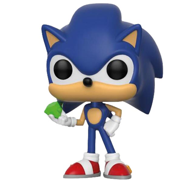 POP! Games: Sonic with Emerald (Sonic The Hedgehog) - OPENBOX (Bontott csomagolás, teljes garancia)