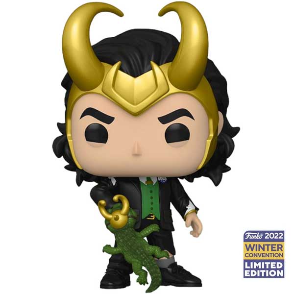 POP! President Loki (Marvel) 2022 Winter Convention Limited - OPENBOX (Bontott csomagolás, teljes garancia)