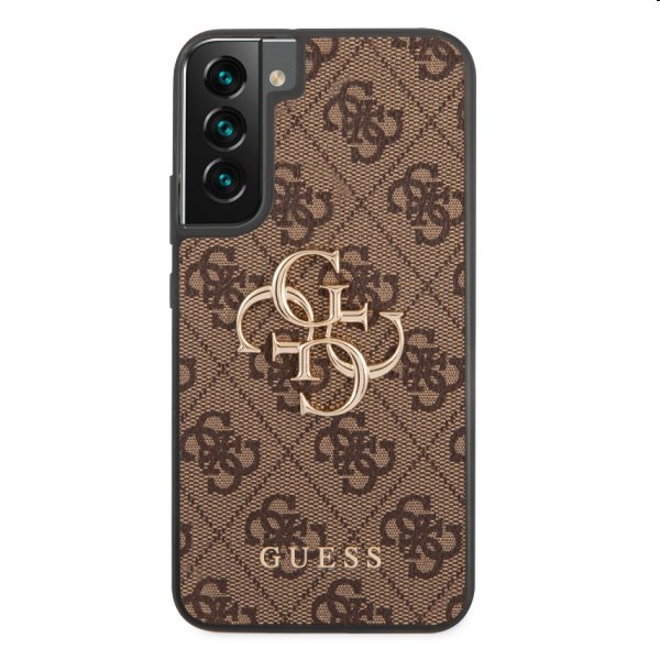Tok Guess PU 4G Metal Logo for Samsung Galaxy S23 Plus, barna Tok Guess PU 4G Metal Logo for Samsung Galaxy S23 Plus, barna