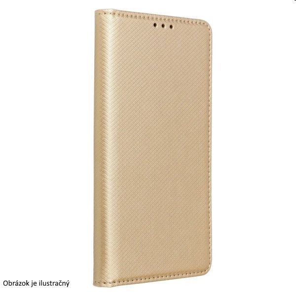 Tok Smart Case Book for Motorola Moto G62, arany