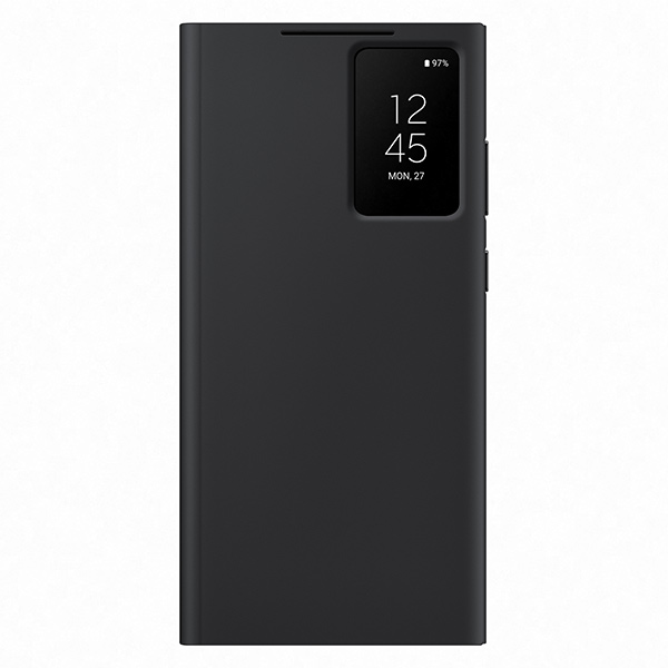 Smart View Wallet tok Samsung Galaxy S23 Ultra számára, fekete