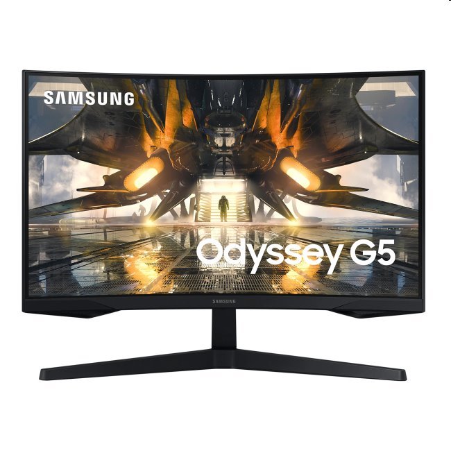 Samsung Odyssey G55A 27" QHD Monitor - OPENBOX (Bontott csomagolás, teljes garancia)