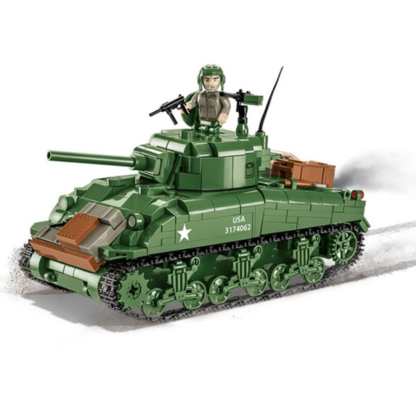 Cobi Sherman M4A1 tank (Company of Heroes 3)
