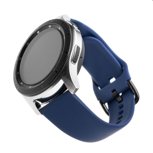 FIXED szilikonszíj Quick Release 22 mm szélességgel for smartwatch, kék