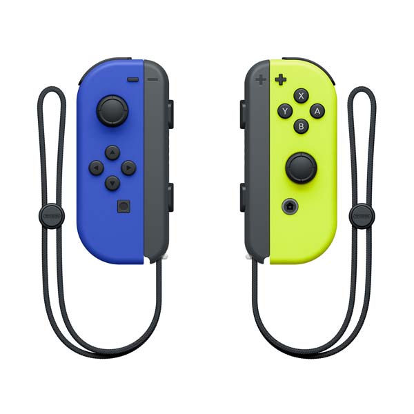 Nintendo Joy-Con Pair vezérlők, kék / neon sárga - OPENBOX (Bontott csomagolás, teljes garancia)