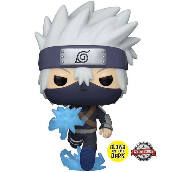 POP! Animation: Kakashi Hatake (Naruto Shippuden) Special Kiadás (Világít a sötétben) - OPENBOX (Bontott csomagolás, teljes garancia)