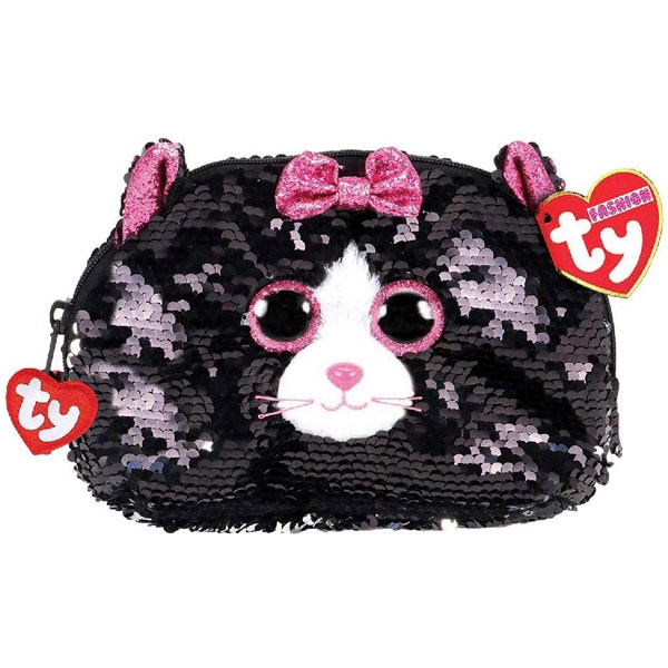 TY Gyerek flitteres kozmetikai táska macska Kiki