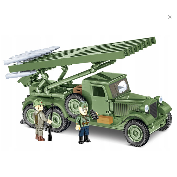 Cobi World War II BM-13 Katyusha (ZIS-6) rakétavető Cobi World War II BM-13 Katyusha (ZIS-6) rakétavető