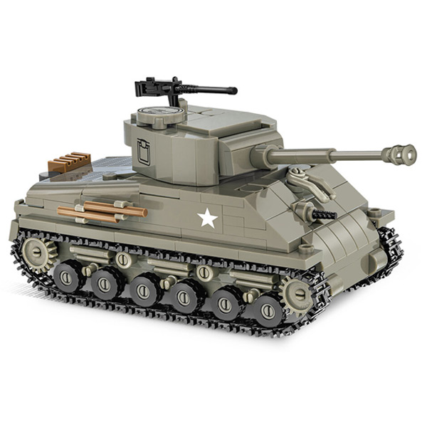 Cobi World War II M4A3E8 Sherman tank