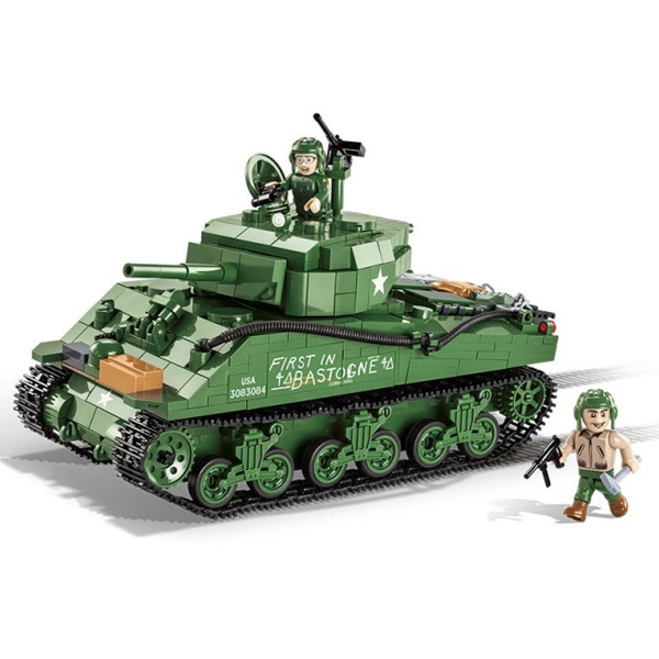 Cobi World War II Sherman M4A3E2 Jumbo tank
