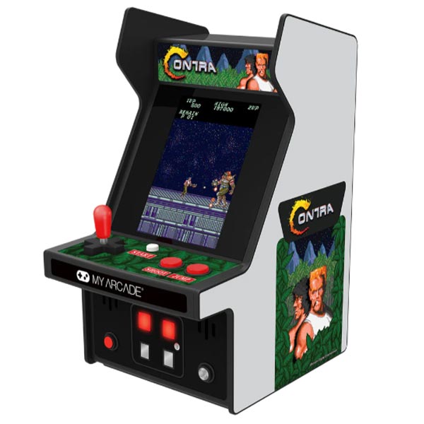 My Arcade Micro 6,75" játékkonzol Contra (Premium Kiadás)