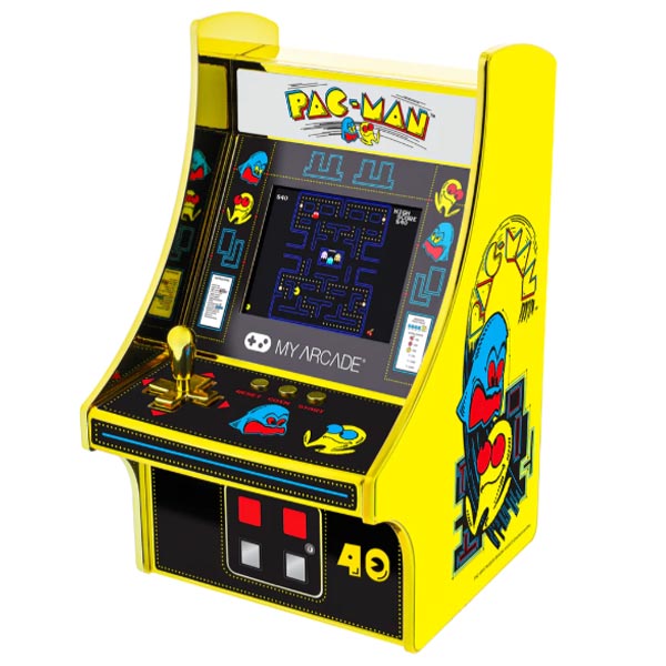 My Arcade Micro 6,75" játékkonzol Pac-Man 40th Anniversary (Premium Kiadás)