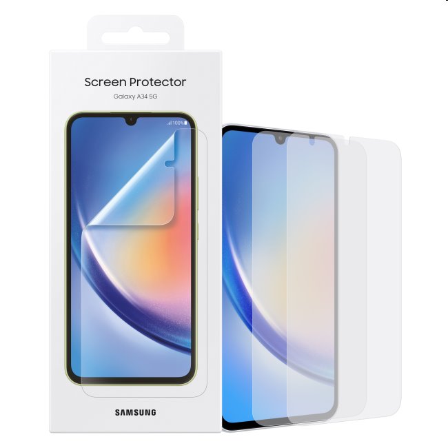 Eredeti fólia Samsung Galaxy A34 5G számára (2 darab)