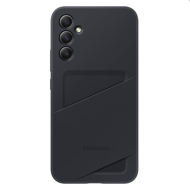 Card Slot Cover tok Samsung Galaxy A34 5G számára, fekete