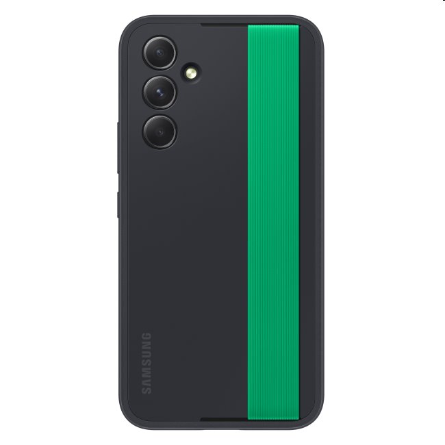 Haze Grip Cover tok Samsung Galaxy A54 5G számára, fekete Haze Grip Cover tok Samsung Galaxy A54 5G számára, fekete