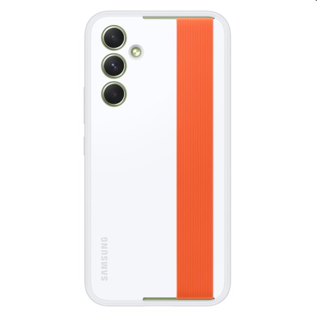 Haze Grip Cover tok Samsung Galaxy A54 5G számára, fehér Haze Grip Cover tok Samsung Galaxy A54 5G számára, fehér