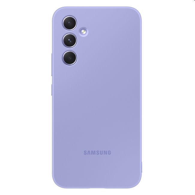Silicone Cover tok Samsung Galaxy A54 5G számára, blueberry