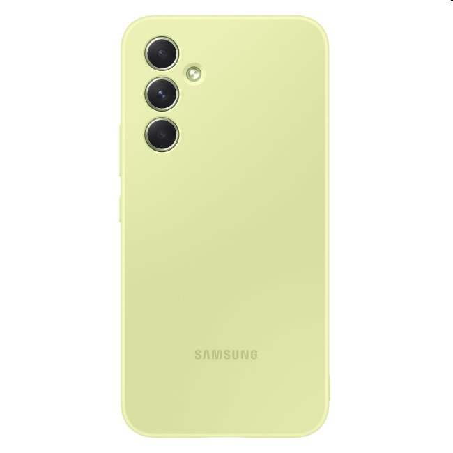 Silicone Cover tok Samsung Galaxy A54 5G számára, lime