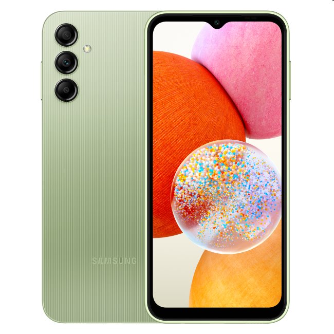 Samsung Galaxy A14, 4/64GB, green | új termék, bontatlan csomagolás