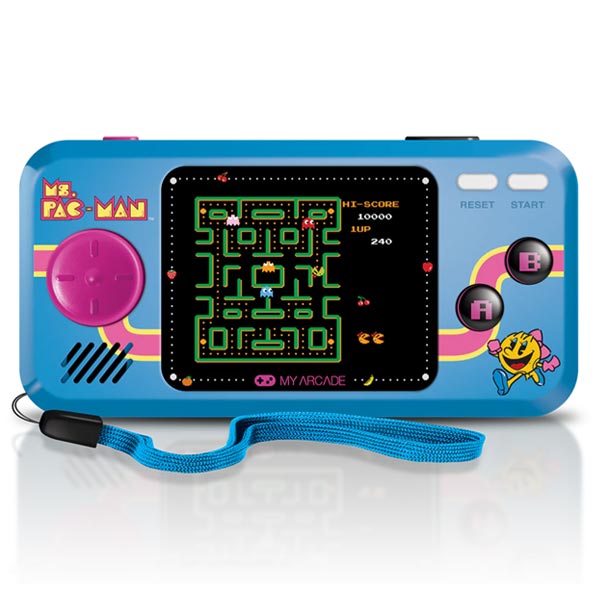 My Arcade zsebkonzol Ms. Pac-Man (3 in 1)