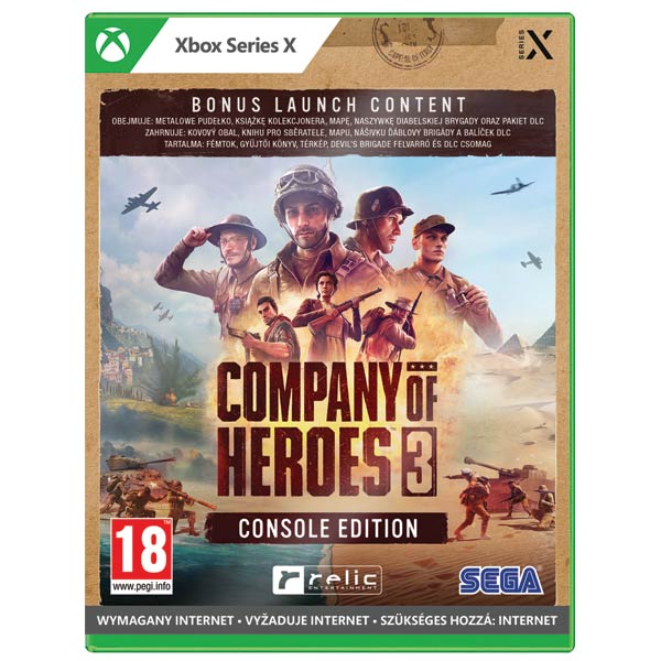 Company of Heroes 3 CZ (Console Launch Kiadás)