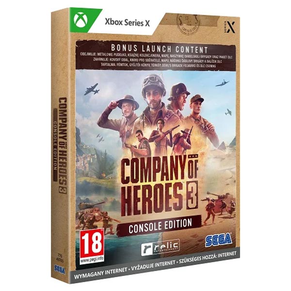 Company of Heroes 3 (Console Launch Kiadás) [XBOX Series X] - BAZÁR (használt termék)