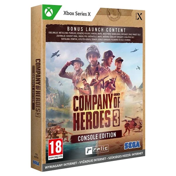 Company of Heroes 3 CZ (Console Launch Kiadás)