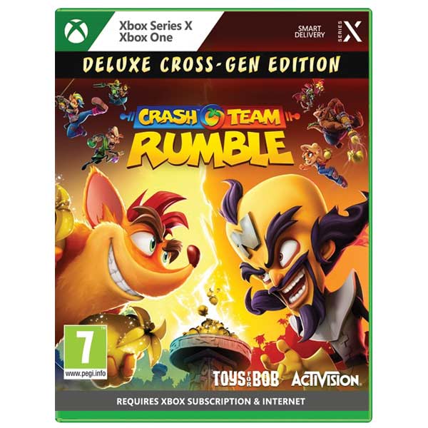 Crash Team Rumble (Deluxe Cross-Gen Kiadás) [XBOX Series X] - BAZÁR (használt termék)