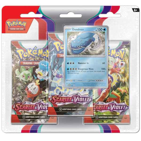 Pokémon TCG Scarlet & Violet 3 Blister Dondozo kártyajáték Pokémon TCG Scarlet & Violet 3 Blister Dondozo kártyajáték