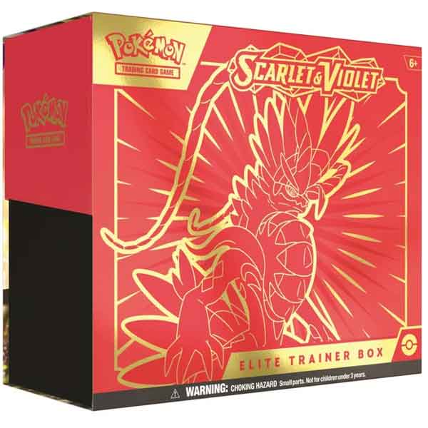 Pokémon TCG Scarlet & Violet Elite Trainer Box Koraidon kártyajáték Pokémon TCG Scarlet & Violet Elite Trainer Box Koraidon kártyajáték
