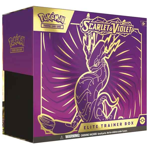Pokémon TCG Scarlet & Violet Elite Trainer Box Miraidon kártyajáték Pokémon TCG Scarlet & Violet Elite Trainer Box Miraidon kártyajáték
